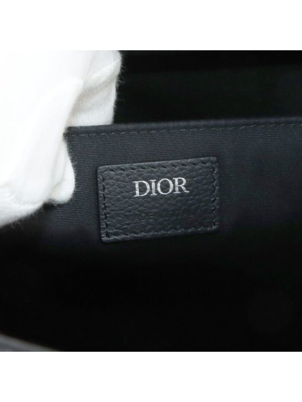 Dior Oblique Backpack Canvas Leather Black - Picture 7 of 10